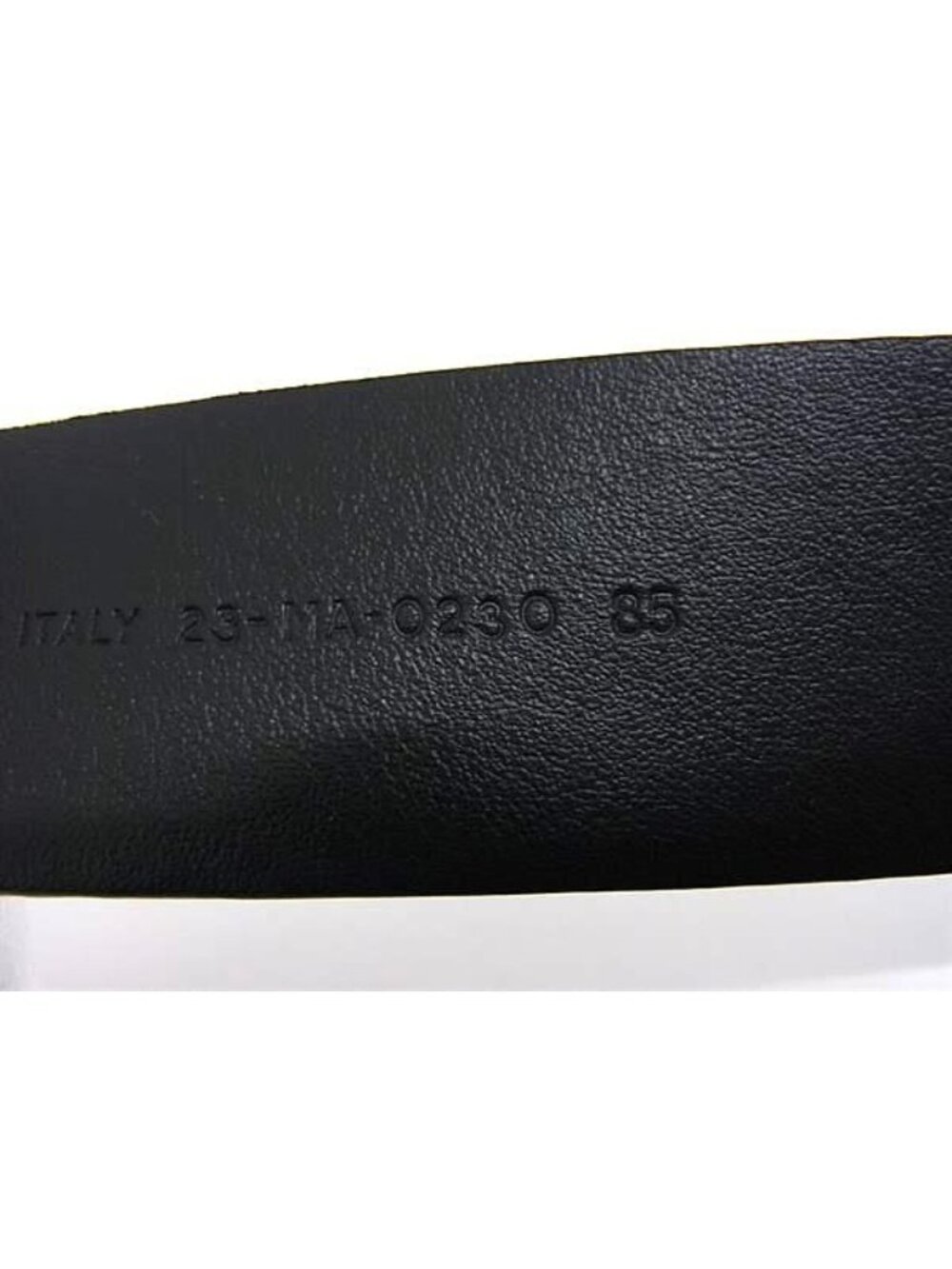 Dior Quake Leather Gold Belt Black - Picture 4 of 5